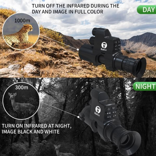 BushOwl NV007 Night Vision Scope Clip On Add on Attachment