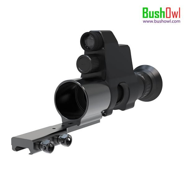 BushOwl Night Vision Scope Monocular with Picatinny Rail Mount